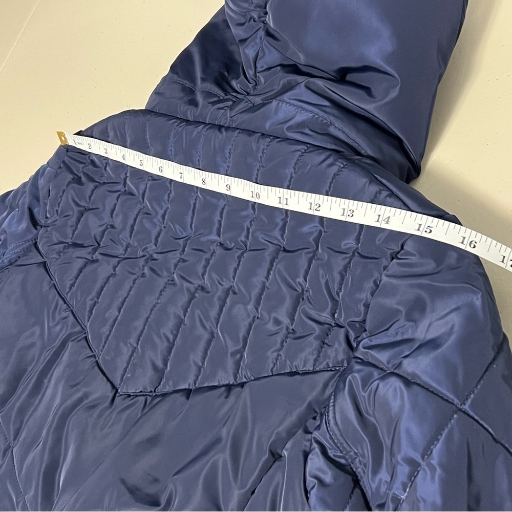 LORNA JANE Hooded Women's Blue Quilted Jacket - Picture 15 of 15